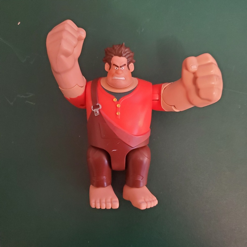 Disney Wreck It Ralph Wall Smashing 6" Action Figure Thinkway Toys Works